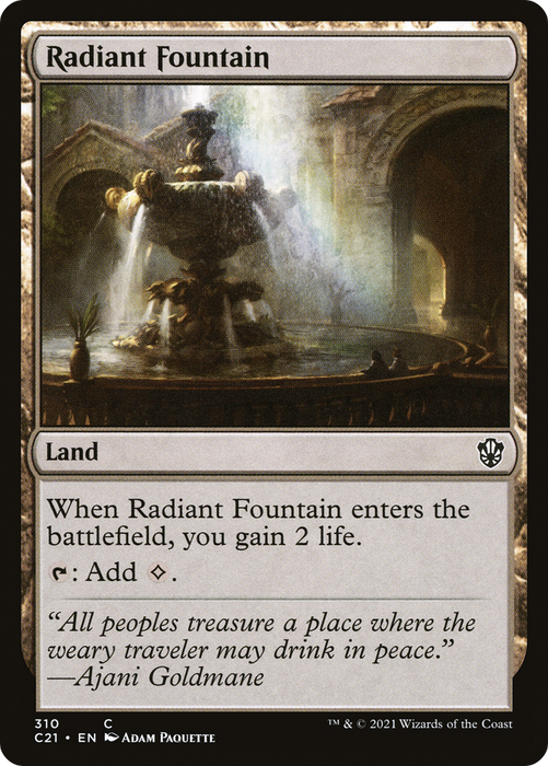 Radiant Fountain (C21-310) - common