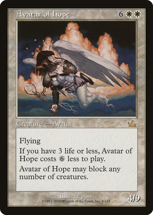 Avatar of Hope (PCY-003) - rare - Foil
