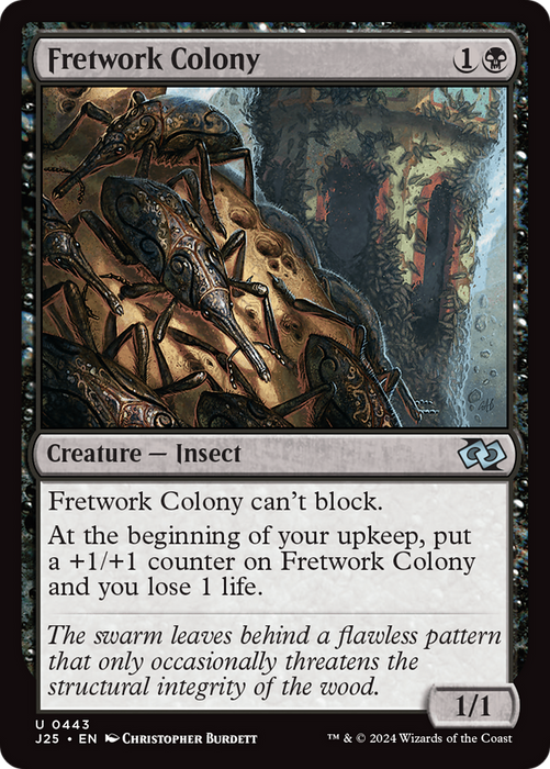 Fretwork Colony (J25-443) - uncommon