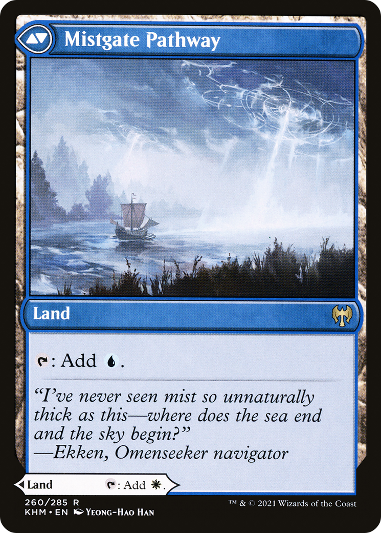 Hengegate Pathway // Mistgate Pathway (KHM-260) - rare