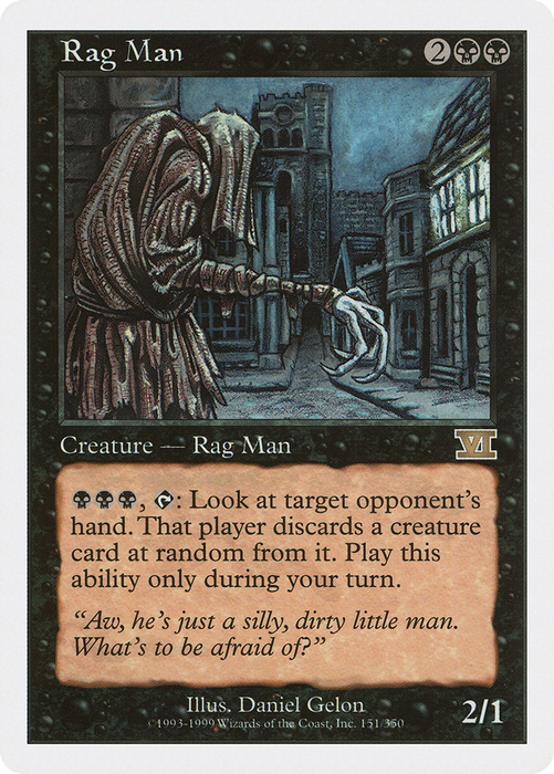Rag Man (6ED-151) - rare