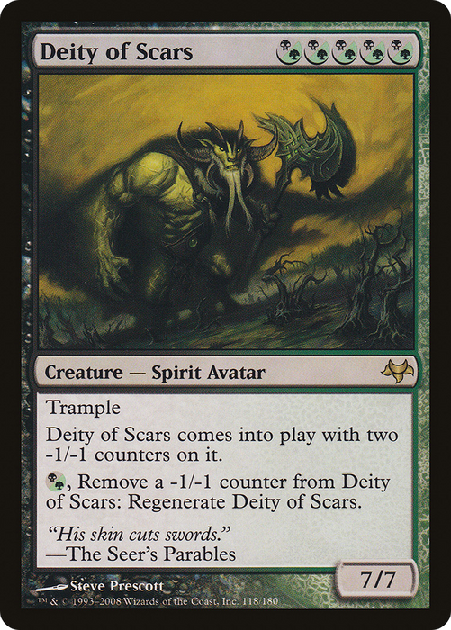 Deity of Scars (EVE-118) - rare - Foil