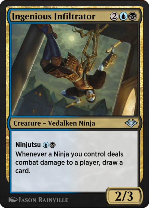 Ingenious Infiltrator (J21-697) - uncommon