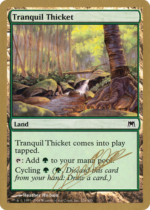 Tranquil Thicket (WCD-JN326) - common