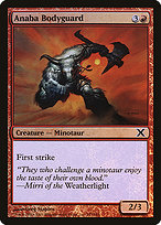 Anaba Bodyguard (10E-187★) - common - Foil