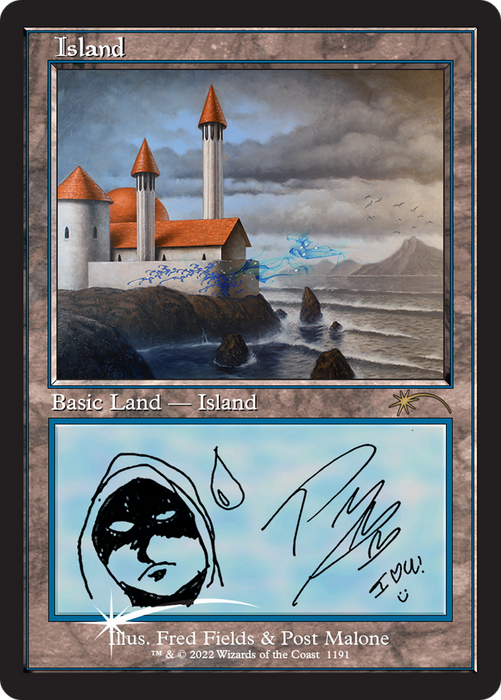 Island (SLD-1191) - rare - Foil