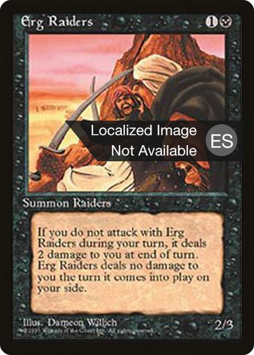 Erg Raiders (4BB-135) - common