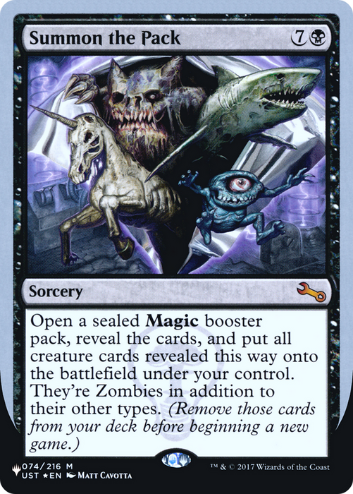 Summon the Pack (LIST-025) - mythic - Foil