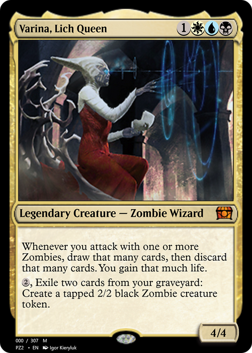 Varina, Lich Queen (PZ2-70741) - mythic - Foil