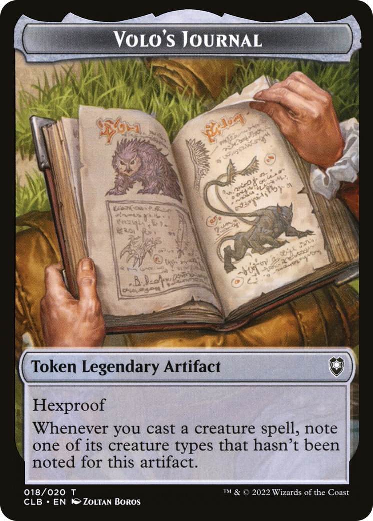 Volo's Journal (CLB-018) - common - Foil