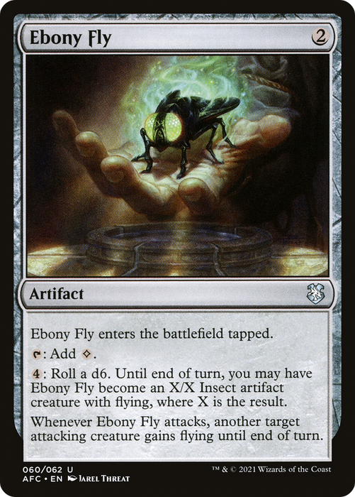 Ebony Fly (AFC-060) - uncommon