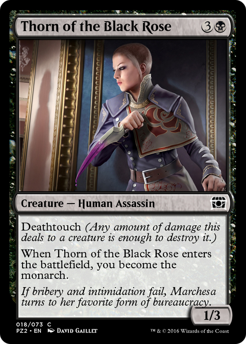 Thorn of the Black Rose (PZ2-018) - common