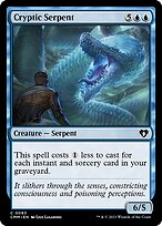 Cryptic Serpent (CMM-083) - common