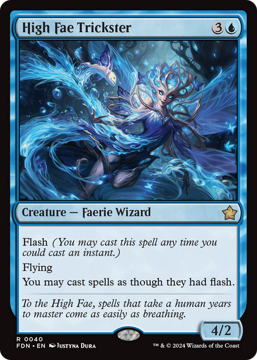 High Fae Trickster (FDN-040) - rare - Foil