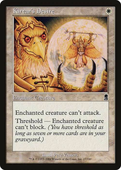 Kirtar's Desire (ODY-027) - common - Foil