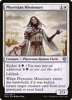 Phyrexian Missionary (DMU-027) - uncommon