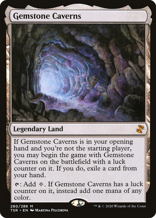 Gemstone Caverns (TSR-280) - mythic - Foil
