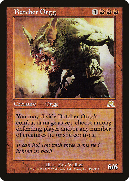 Butcher Orgg (ONS-192) - rare