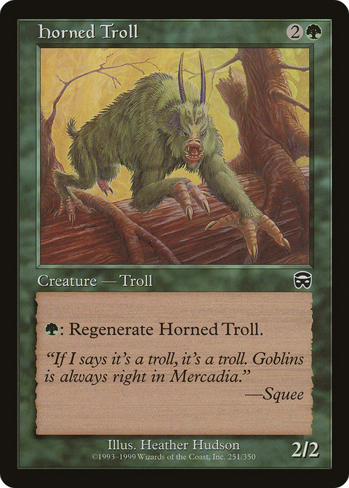 Horned Troll (MMQ-251) - common