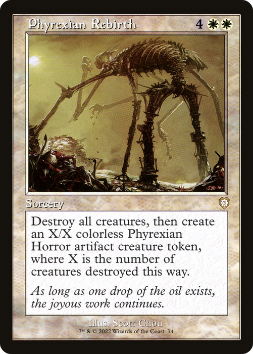 Phyrexian Rebirth (BRC-074) - rare