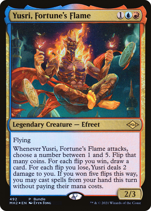 Yusri, Fortune's Flame (UMP-492) - rare - Foil