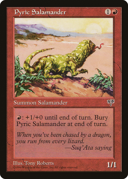 Pyric Salamander (MIR-187) - common