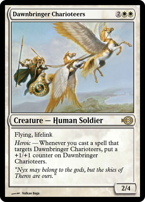 Dawnbringer Charioteers (PRM-52332) - rare - Foil