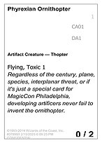 Phyrexian Ornithopter (UNK-CA01) - common