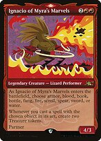 Ignacio of Myra's Marvels (UNF-501) - rare: (Showcase) - Foil