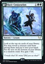 Basic Conjuration (PRE-120S) - rare: (lesson) - Foil