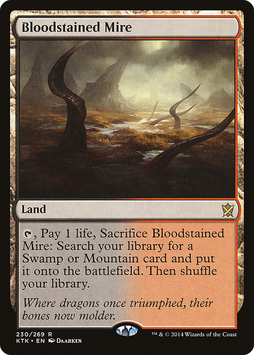 Bloodstained Mire (KTK-230) - rare