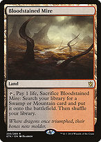 Bloodstained Mire (KTK-230) - rare - Foil