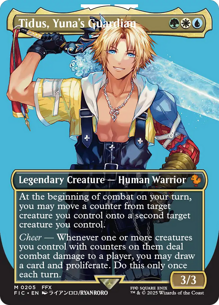 Tidus, Yuna's Guardian (FIC-205) - mythic (Borderless) - Foil