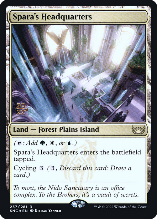 Spara's Headquarters (PRE-257S) - rare - Foil