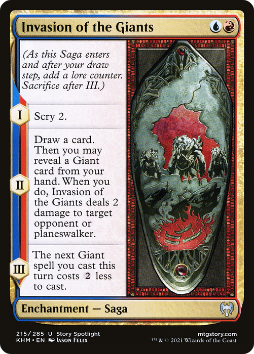 Invasion of the Giants (KHM-215) - uncommon