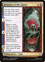 Invasion of the Giants (KHM-215) - uncommon - Foil