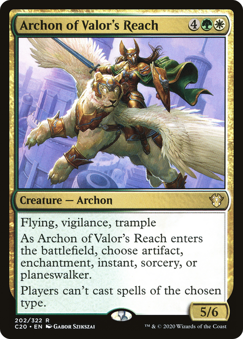 Archon of Valor's Reach (C20-202) - rare