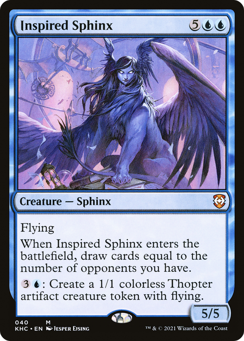 Inspired Sphinx (KHC-040) - mythic