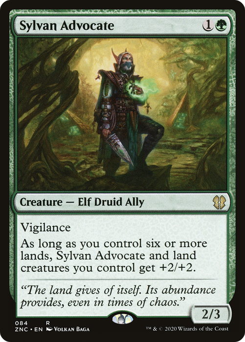 Sylvan Advocate (ZNC-084) - rare