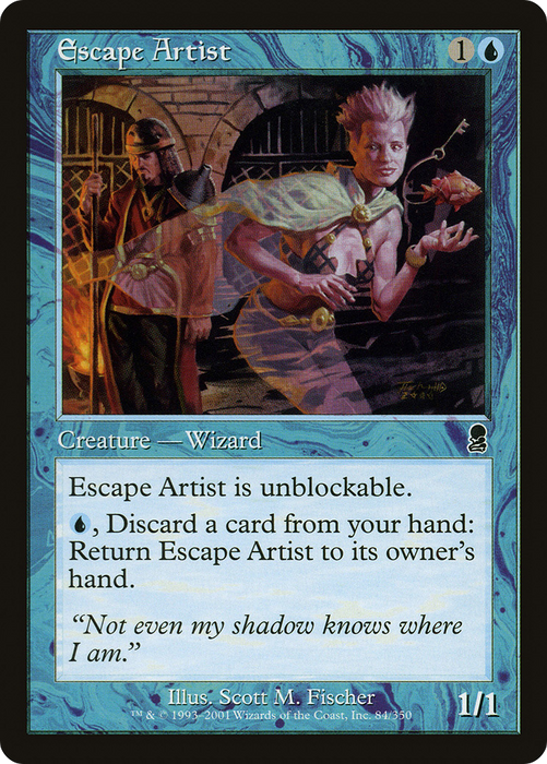 Escape Artist (ODY-084) - common - Foil