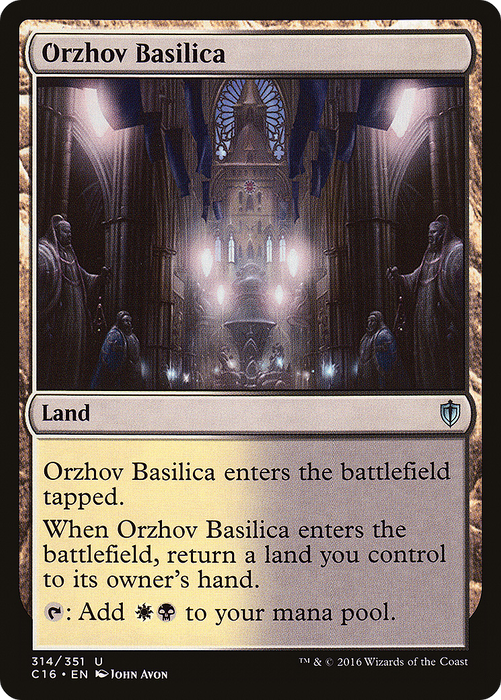 Orzhov Basilica (C16-314) - uncommon