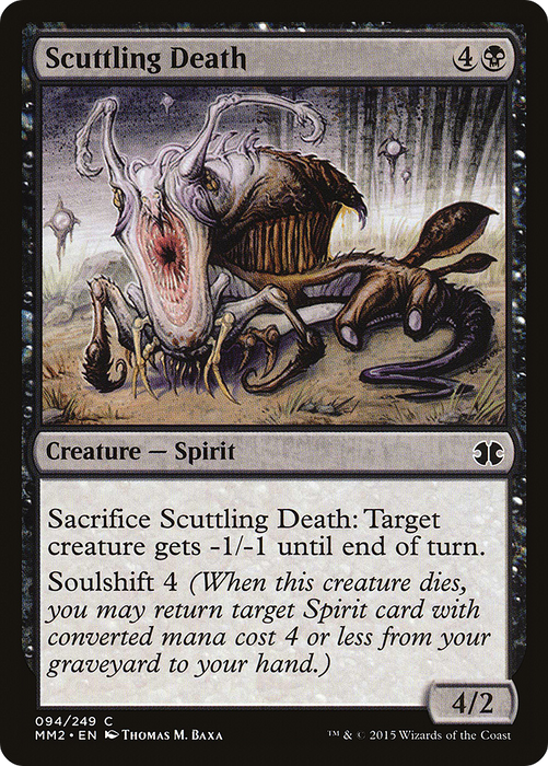 Scuttling Death (MM2-094) - common - Foil