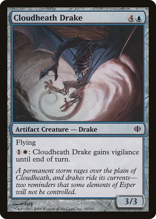 Cloudheath Drake (ALA-035) - common - Foil