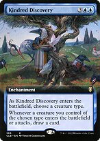 Kindred Discovery (CLB-565) - rare: (Extended Art) - Foil