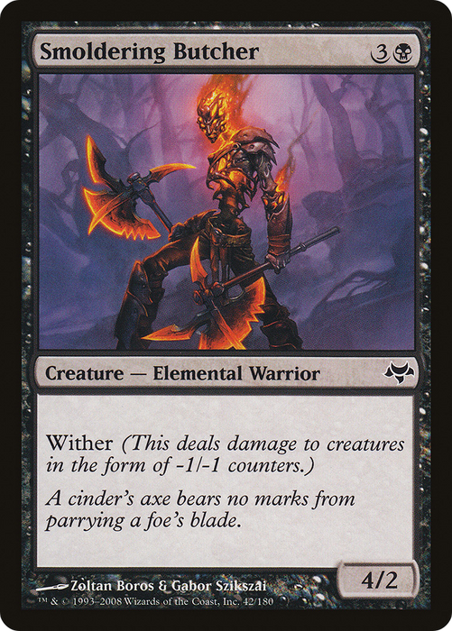 Smoldering Butcher (EVE-042) - common - Foil
