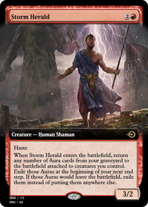 Storm Herald (PRM-79907) - rare