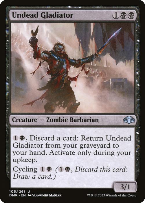 Undead Gladiator (DMR-105) - uncommon - Foil