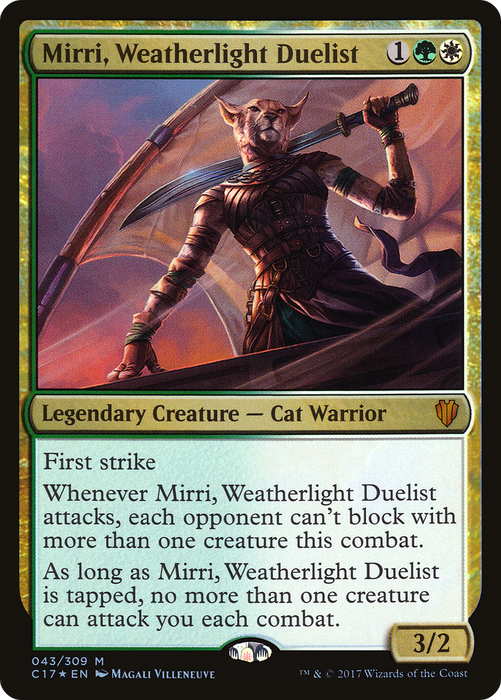 Mirri, Weatherlight Duelist (C17-043) - mythic - Foil
