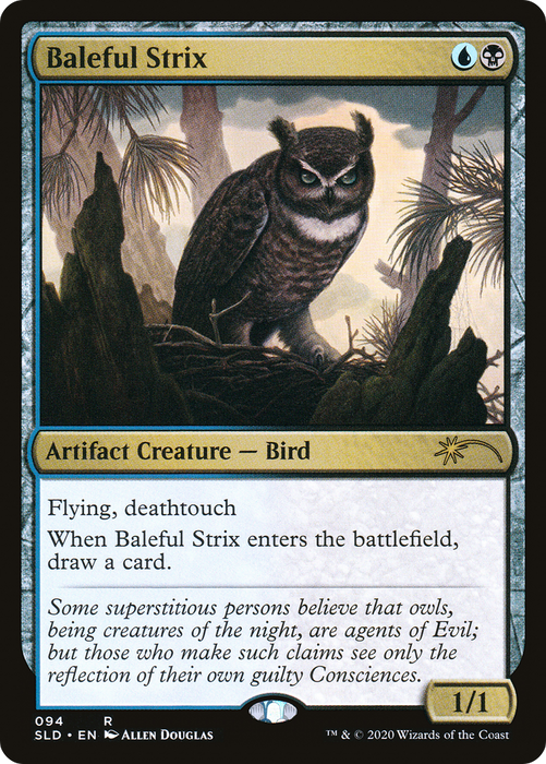 Baleful Strix (SLD-094) - rare