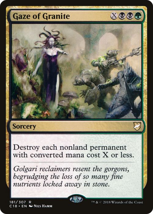 Gaze of Granite (C18-181) - rare